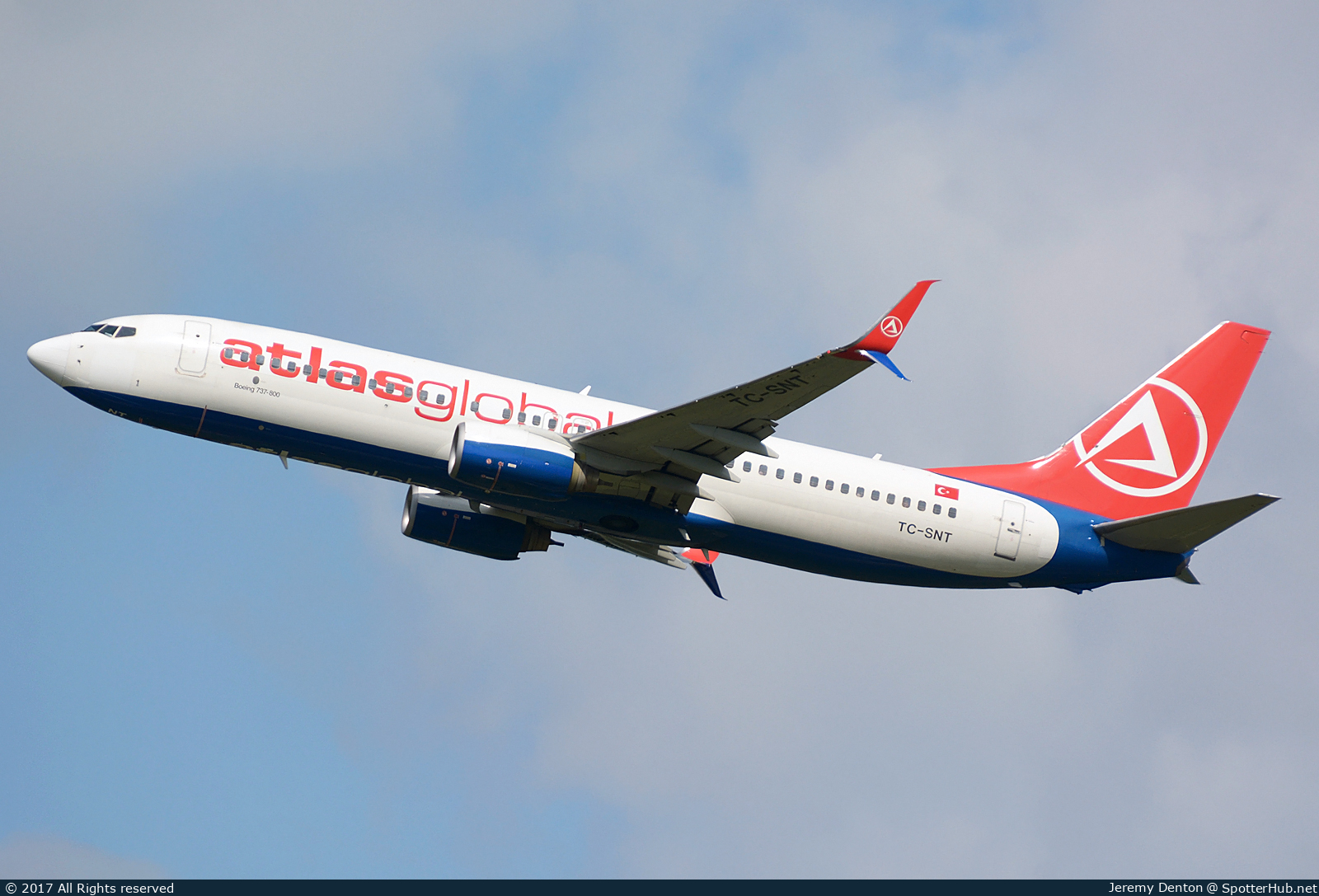 Photo of TC-SNT - Boeing 737-8HC operated by AtlasGlobal (opb SunExpress)