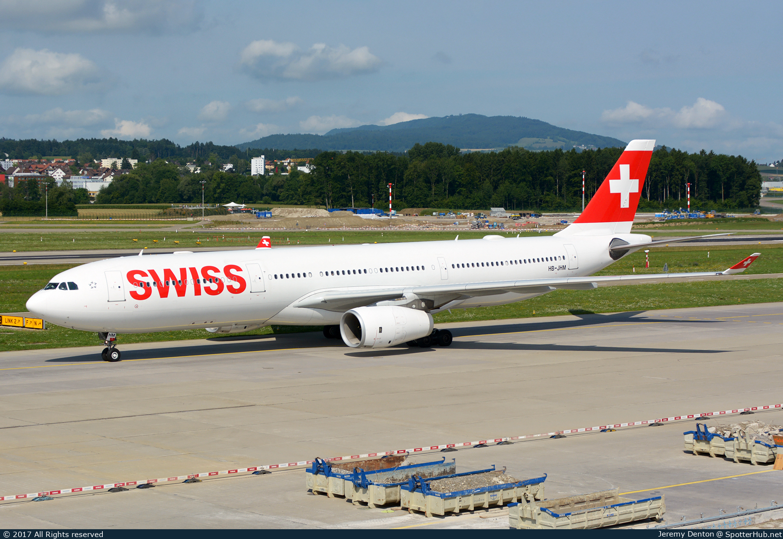 Photo of HB-JHM - Airbus A330-343 operated by Swiss International Air Lines