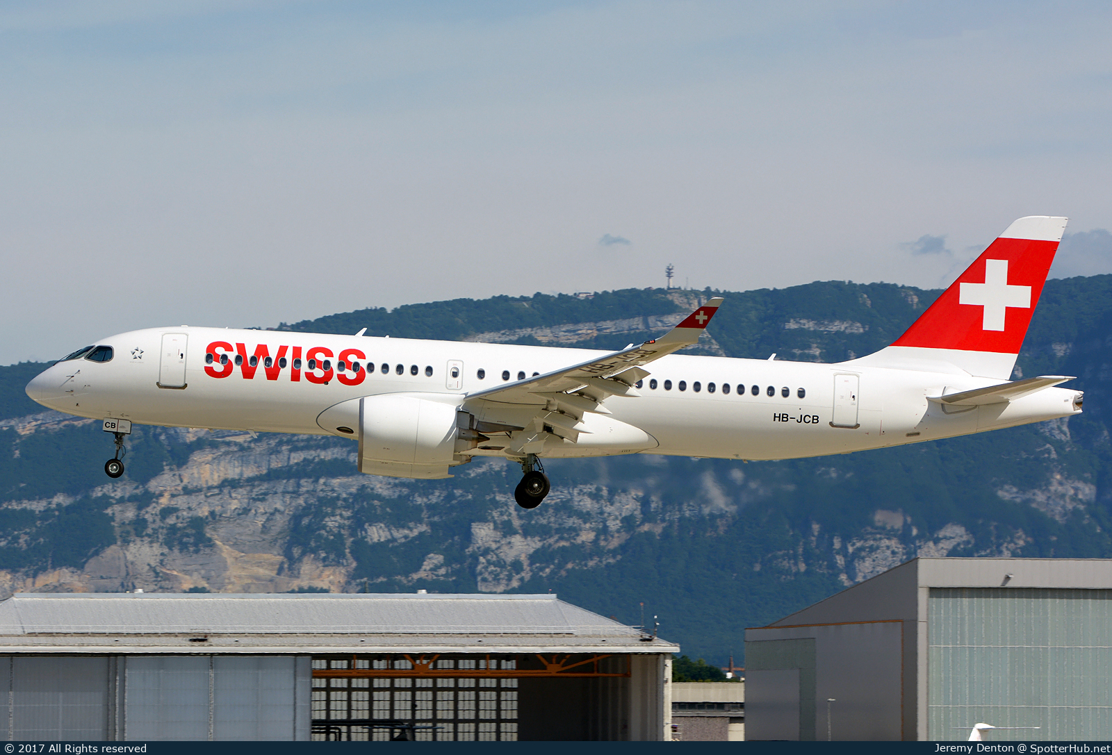 Photo of HB-JCB - Airbus A220-300 operated by Swiss International Air Lines