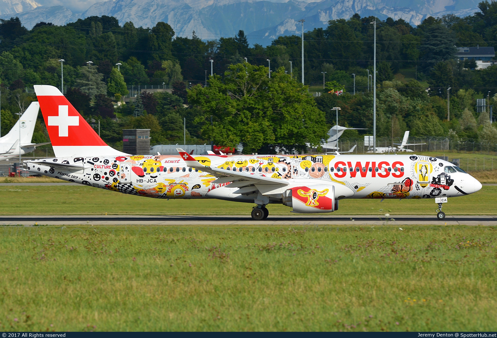 Photo of HB-JCA - Airbus A220-300 operated by Swiss International Air Lines
