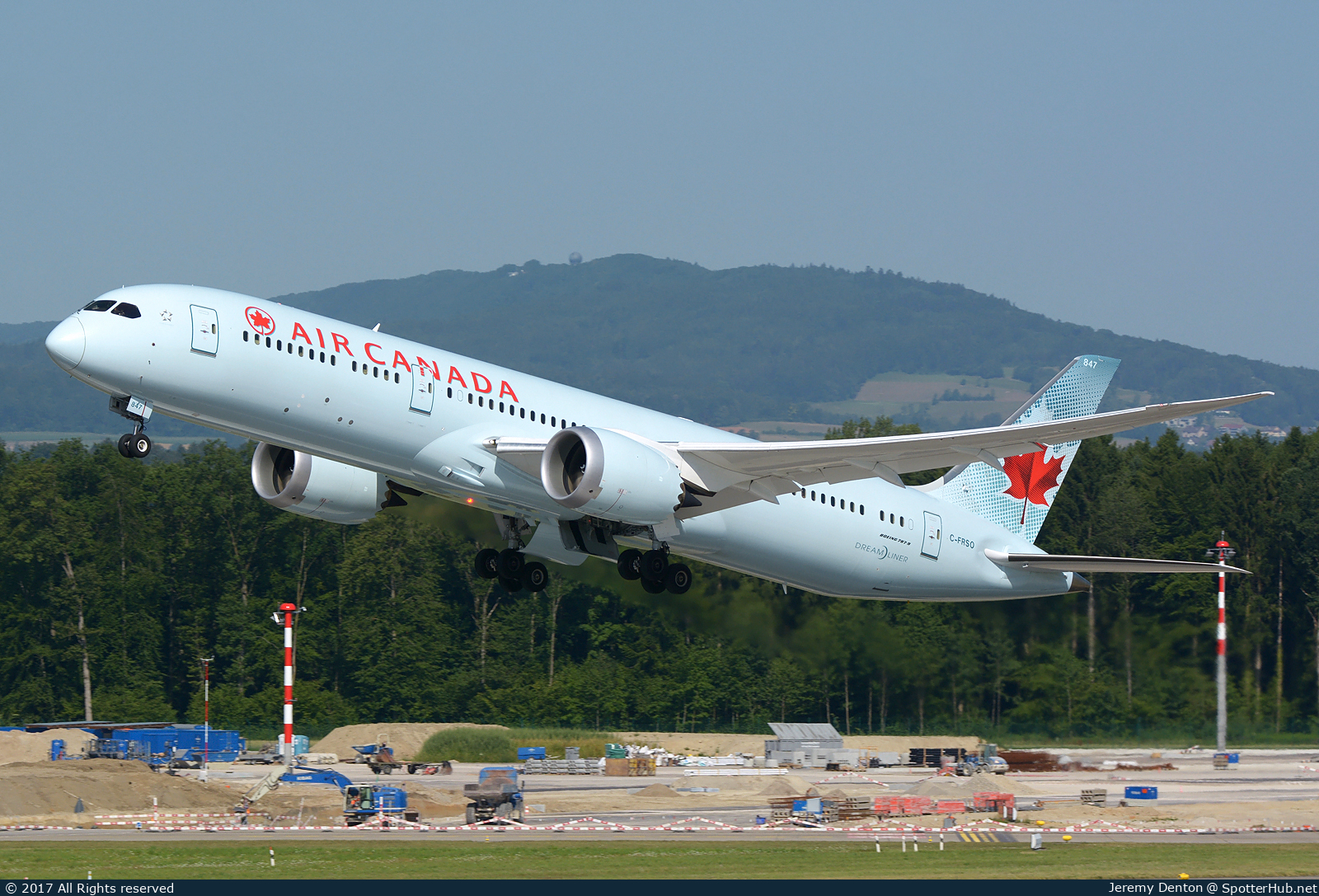 Photo of C-FRSO - Boeing 787-9 Dreamliner operated by Air Canada