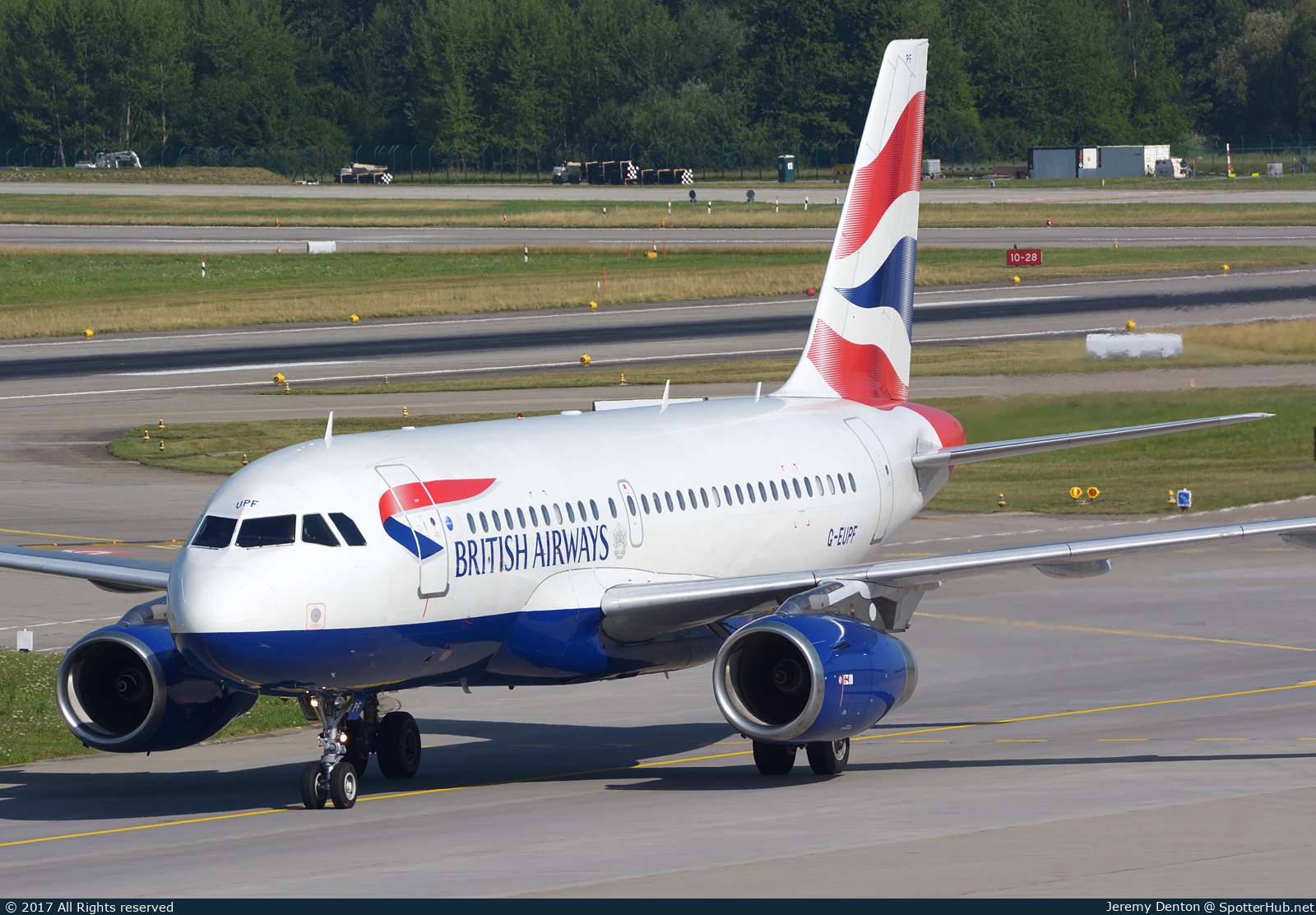 Photo of G-EUPF - Airbus A319-131 operated by British Airways