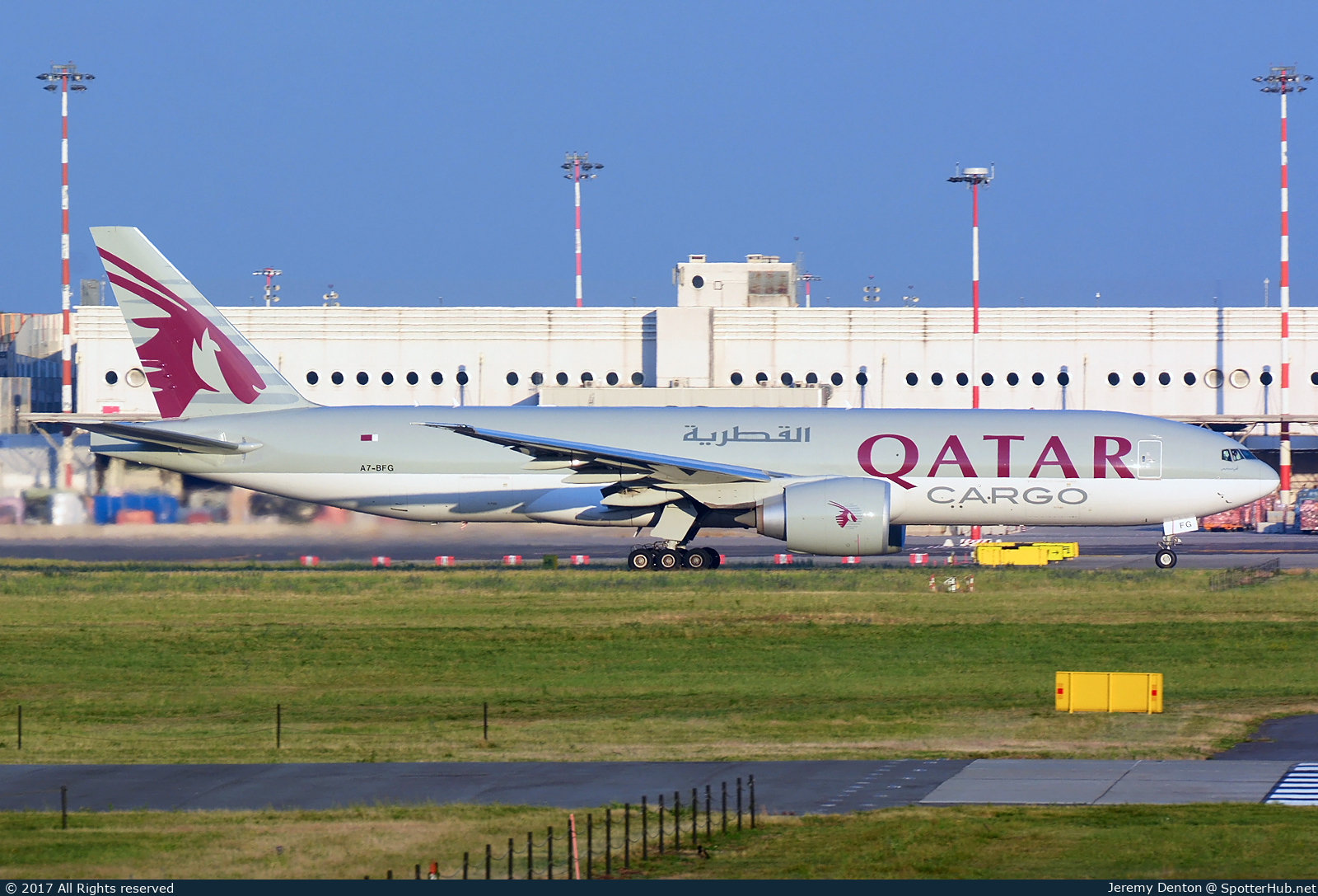 Photo of A7-BFG - Boeing 777-FDZ operated by Qatar Airways Cargo