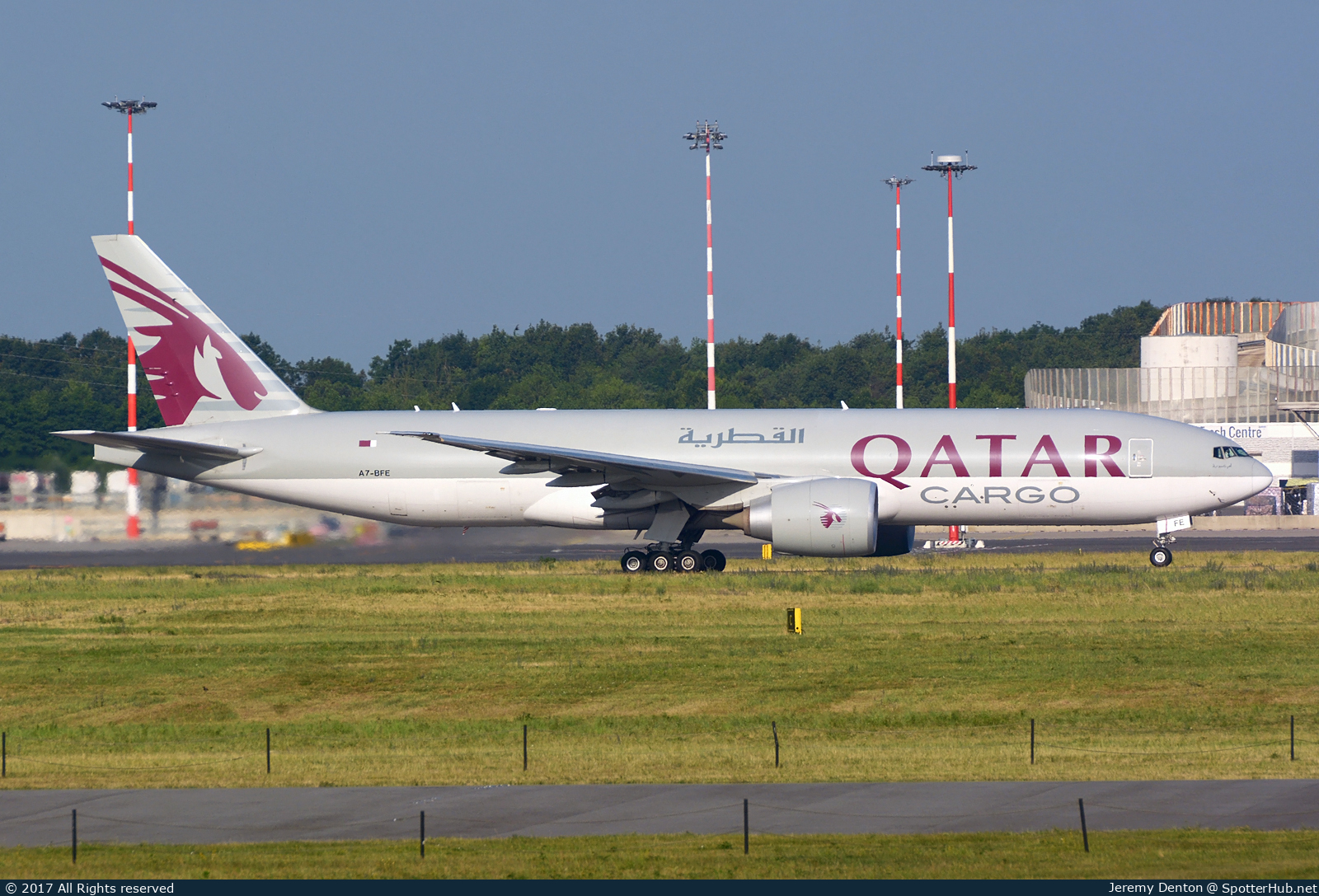Photo of A7-BFE - Boeing 777-FDZ operated by Qatar Airways Cargo