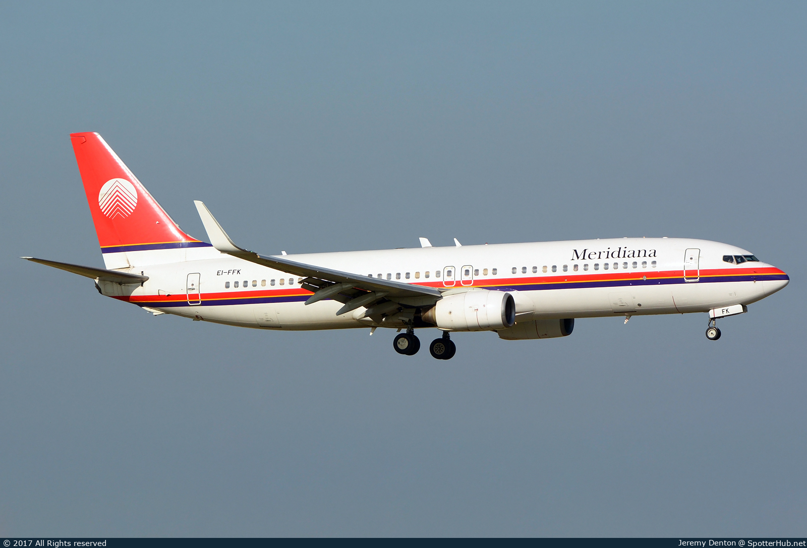 Photo of EI-FFK - Boeing 737-81Q operated by Meridiana