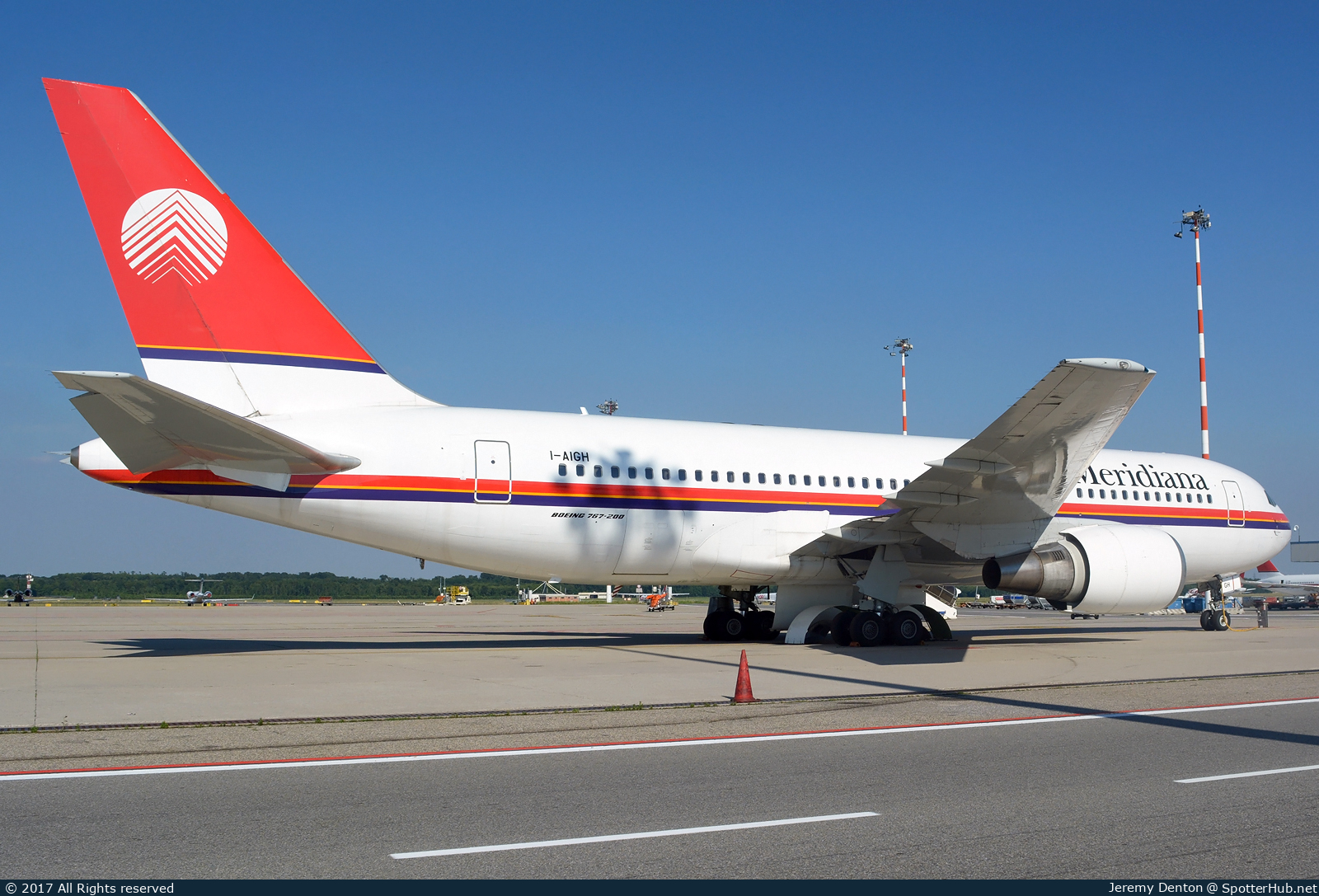 Photo of I-AIGH - Boeing 767-23B(ER) operated by Meridiana