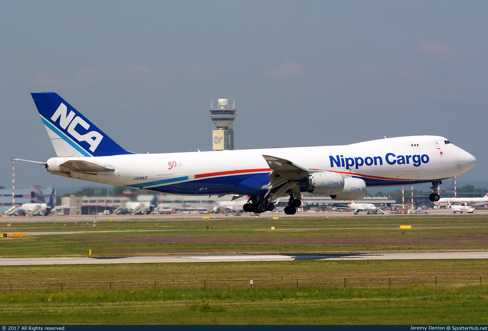 Photo of JA15KZ - Boeing 747-8KZF operated by Nippon Cargo Airlines