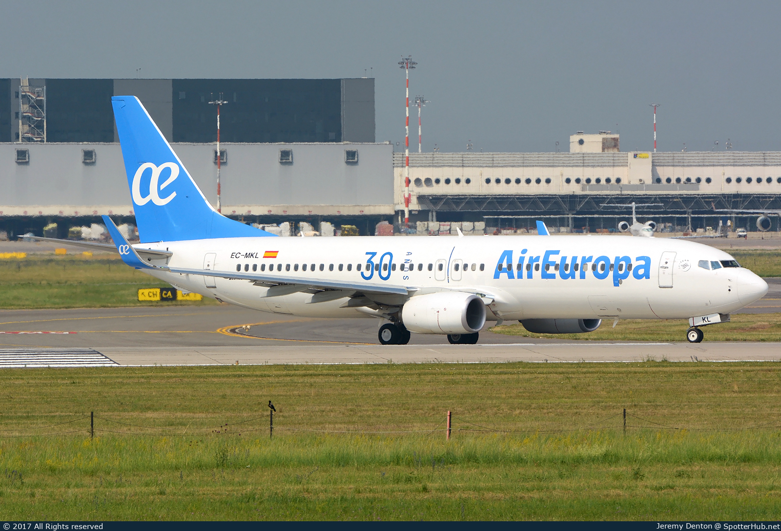 Photo of EC-MKL - Boeing 737-85P operated by Air Europa