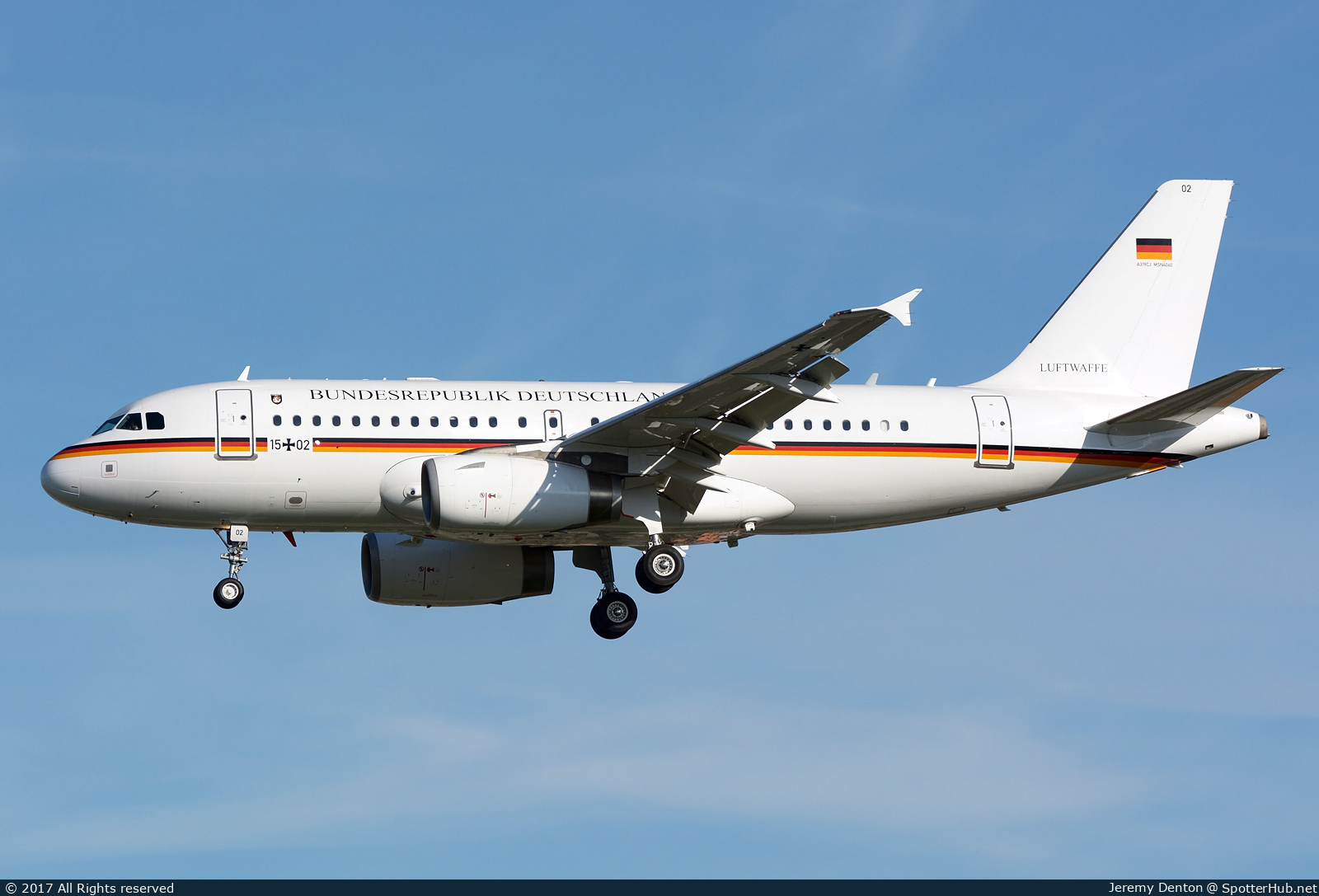 Photo of 15+02 - Airbus A319-133(CJ) operated by German Air Force