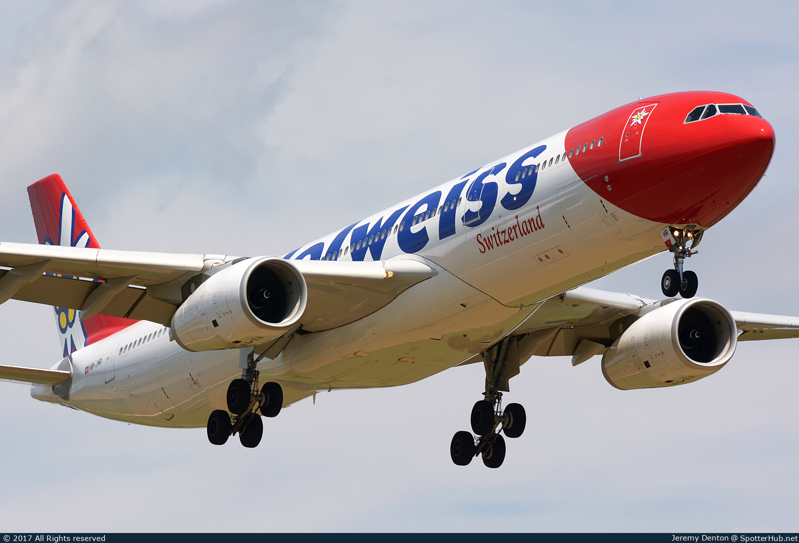 Photo of HB-JHR - Airbus A330-343 operated by Edelweiss Air