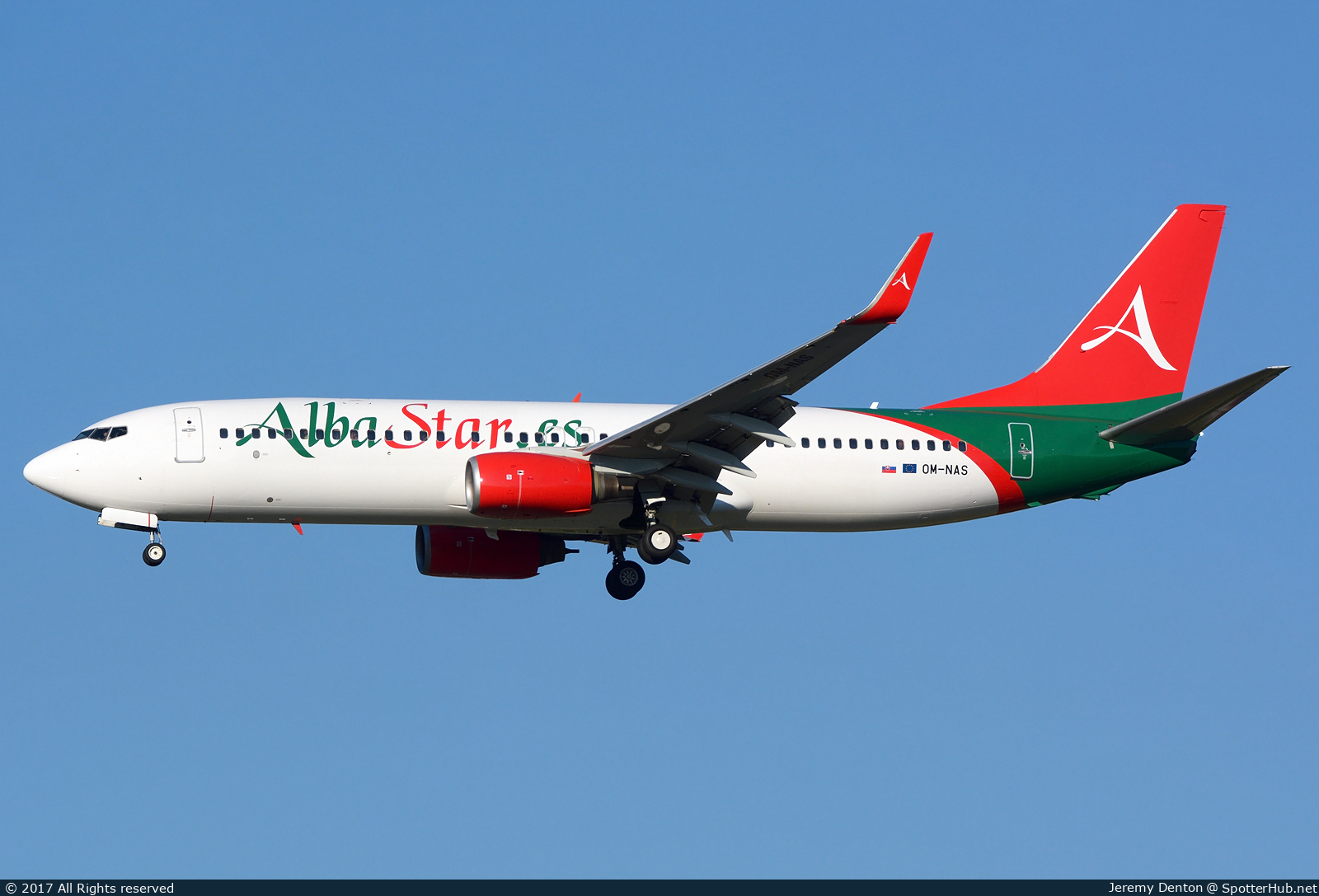 Photo of OM-NAS - Boeing 737-86J operated by AlbaStar (opb AirExplore)