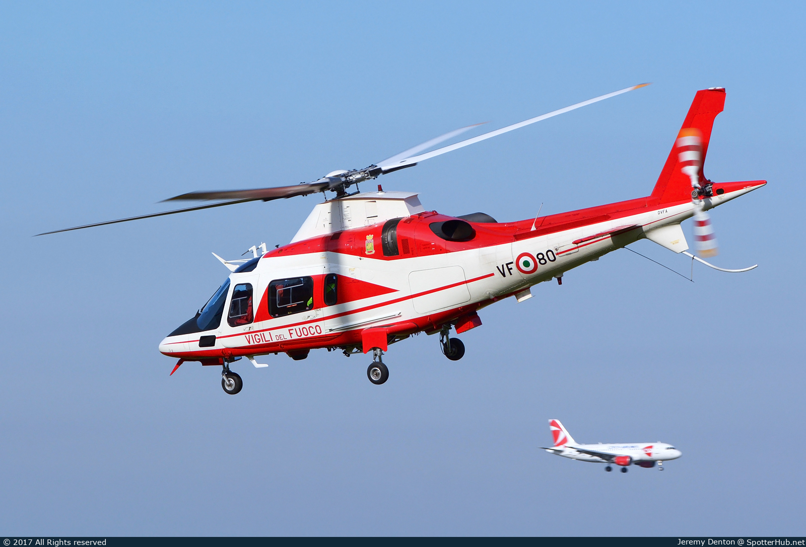 Photo of VF-80 - Agusta A109E Power operated by Italian Federal Ministry of the Interior - Vigili del Fuoco