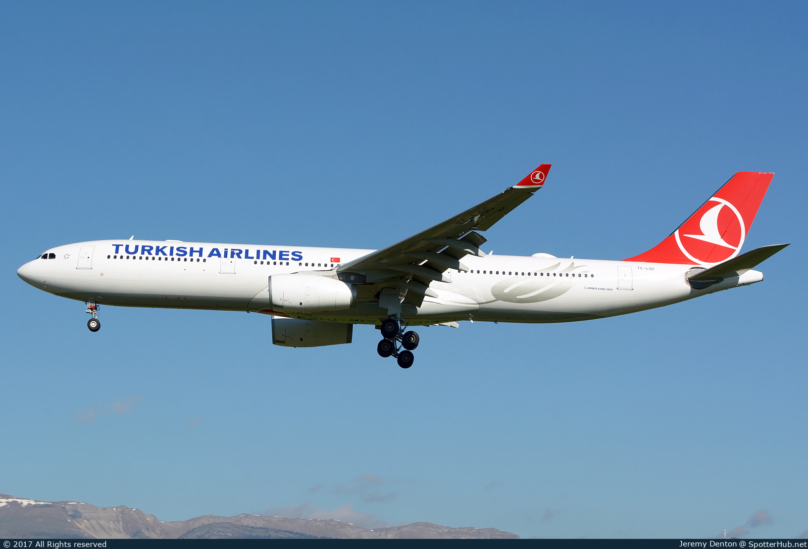 Photo of TC-LOC - Airbus A330-343 operated by Turkish Airlines