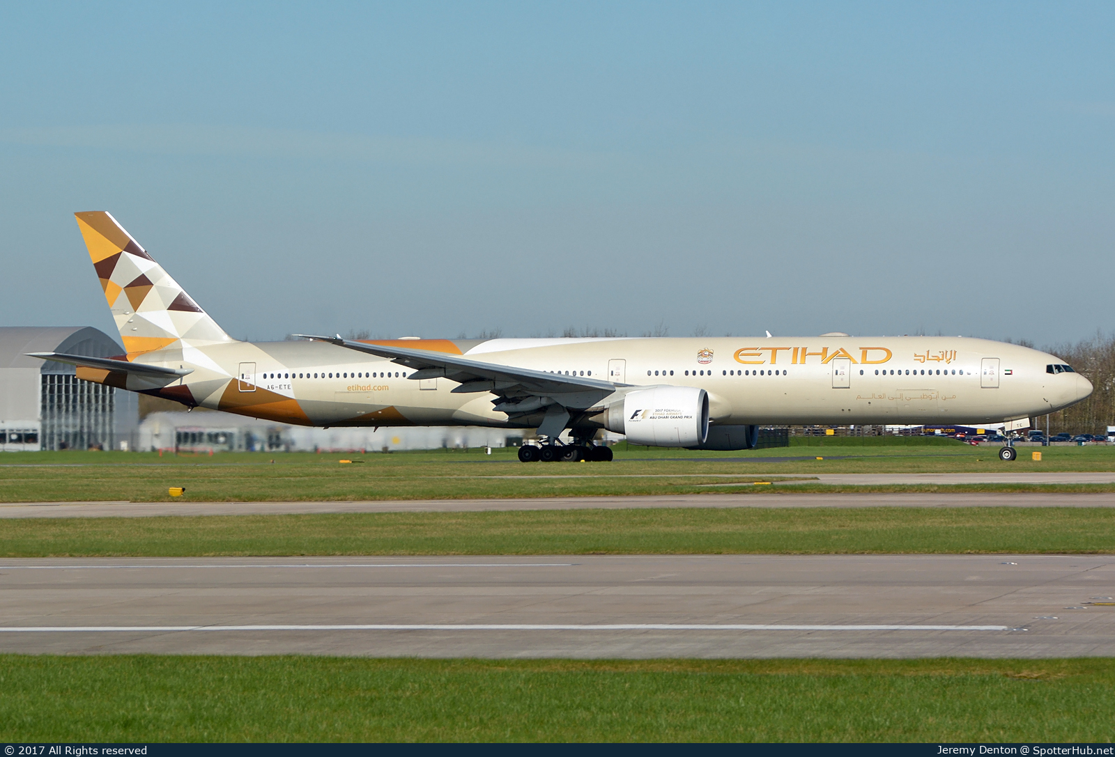 Photo of A6-ETE - Boeing 777-3FX(ER) operated by Etihad Airways