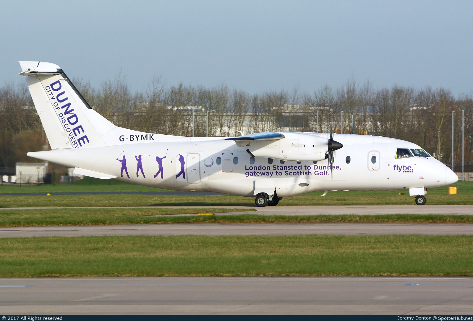 Photo of G-BYMK - Dornier 328-110 operated by flybe (opb Loganair)