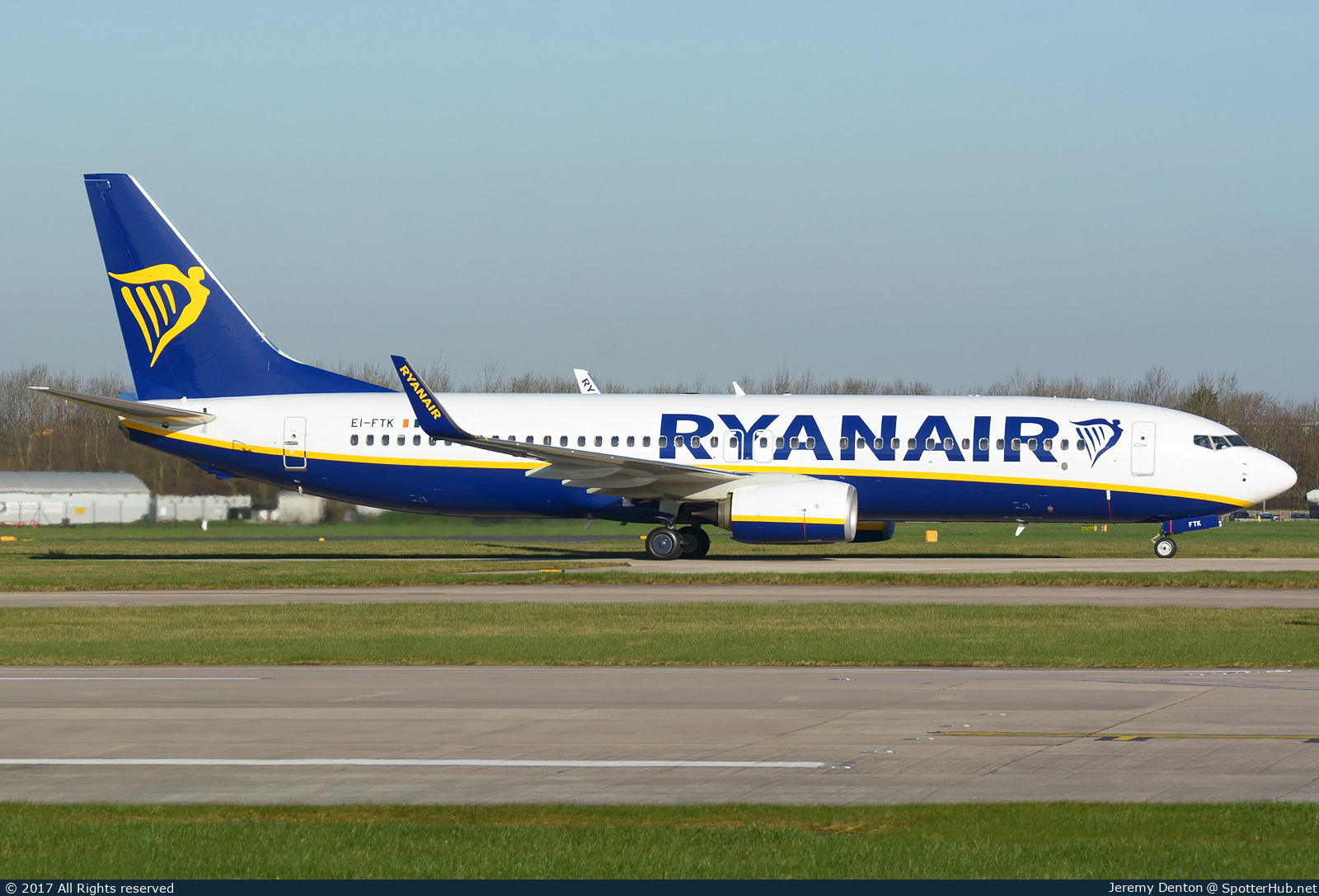 Photo of EI-FTK - Boeing 737-8AS operated by Ryanair
