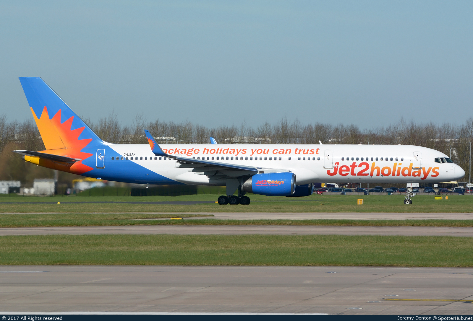Photo of G-LSAK - Boeing 757-23N operated by Jet2
