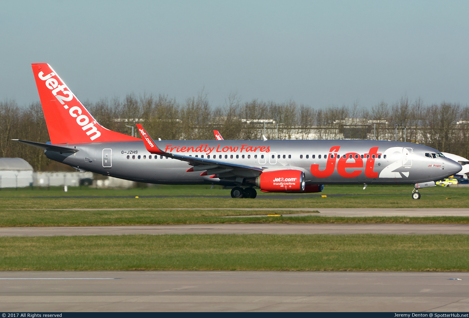 Photo of G-JZHS - Boeing 737-8MG operated by Jet2