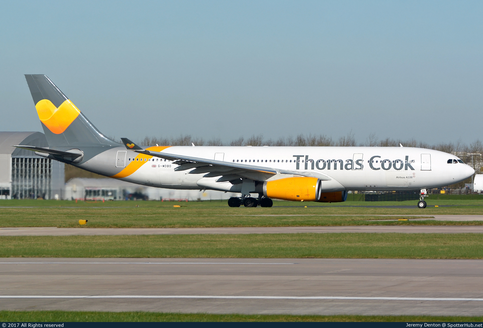 Photo of G-MDBD - Airbus A330-243 operated by Thomas Cook Airlines