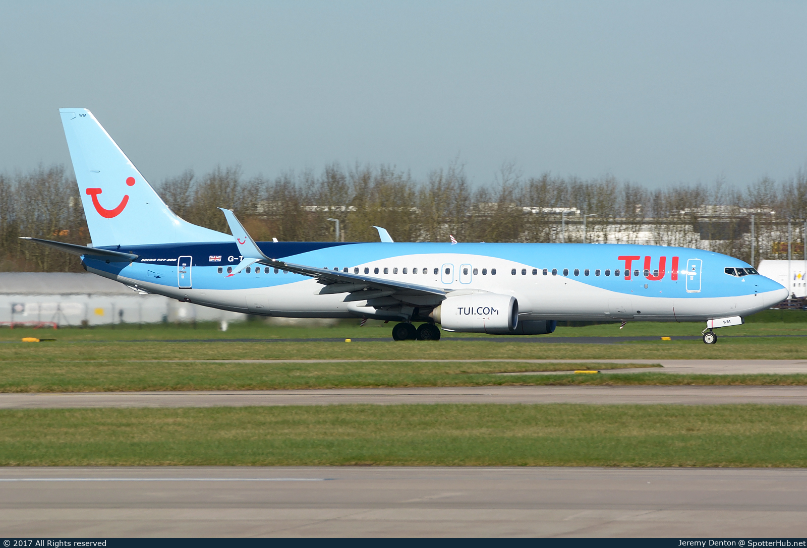 Photo of G-TAWM - Boeing 737-8K5 operated by TUI Airways