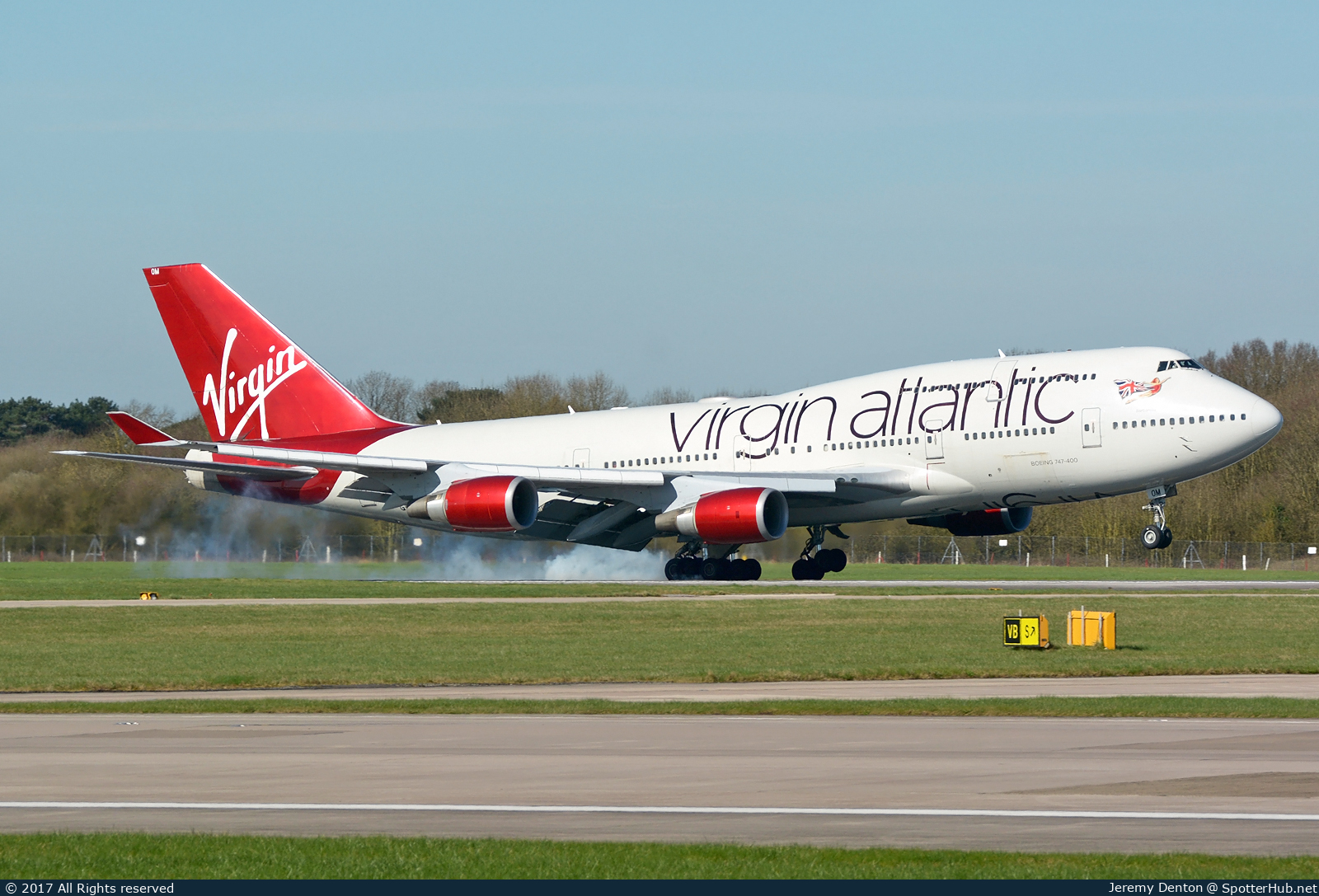 Photo of G-VROM - Boeing 747-443 operated by Virgin Atlantic Airways