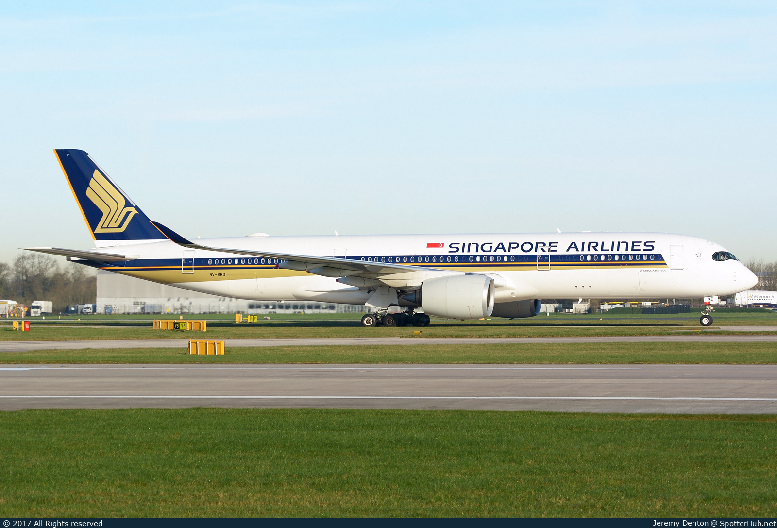 Photo of 9V-SMD - Airbus A350-941 operated by Singapore Airlines