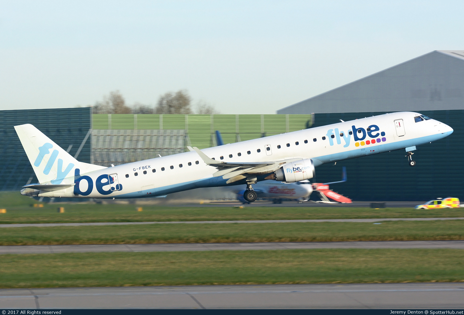 Photo of G-FBEK - Embraer ERJ-195LR operated by flybe
