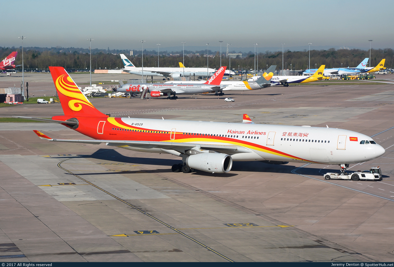 Photo of B-6529 - Airbus A330-343 operated by Hainan Airlines