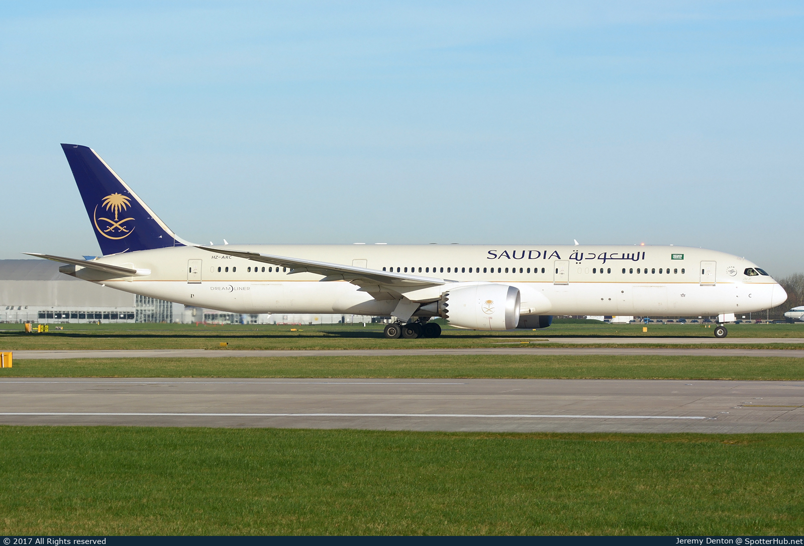 Photo of HZ-ARC - Boeing 787-9 Dreamliner operated by Saudia