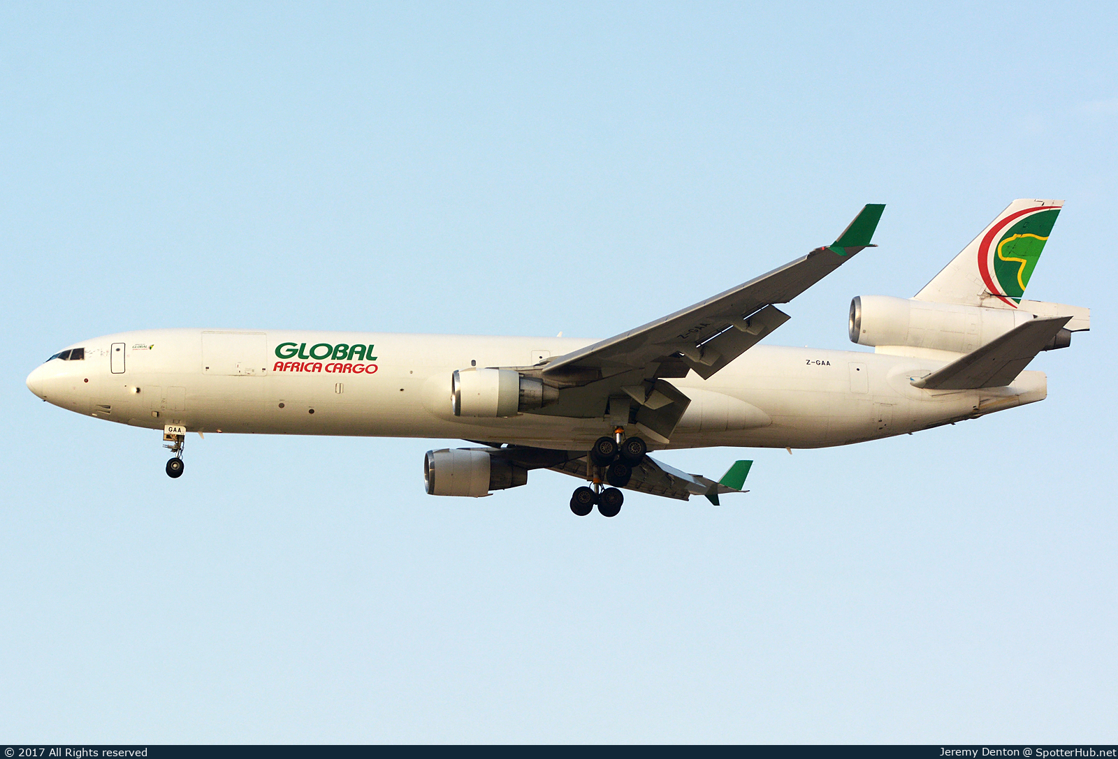 Photo of Z-GAA - McDonnell Douglas MD-11(F) operated by Global Africa Cargo