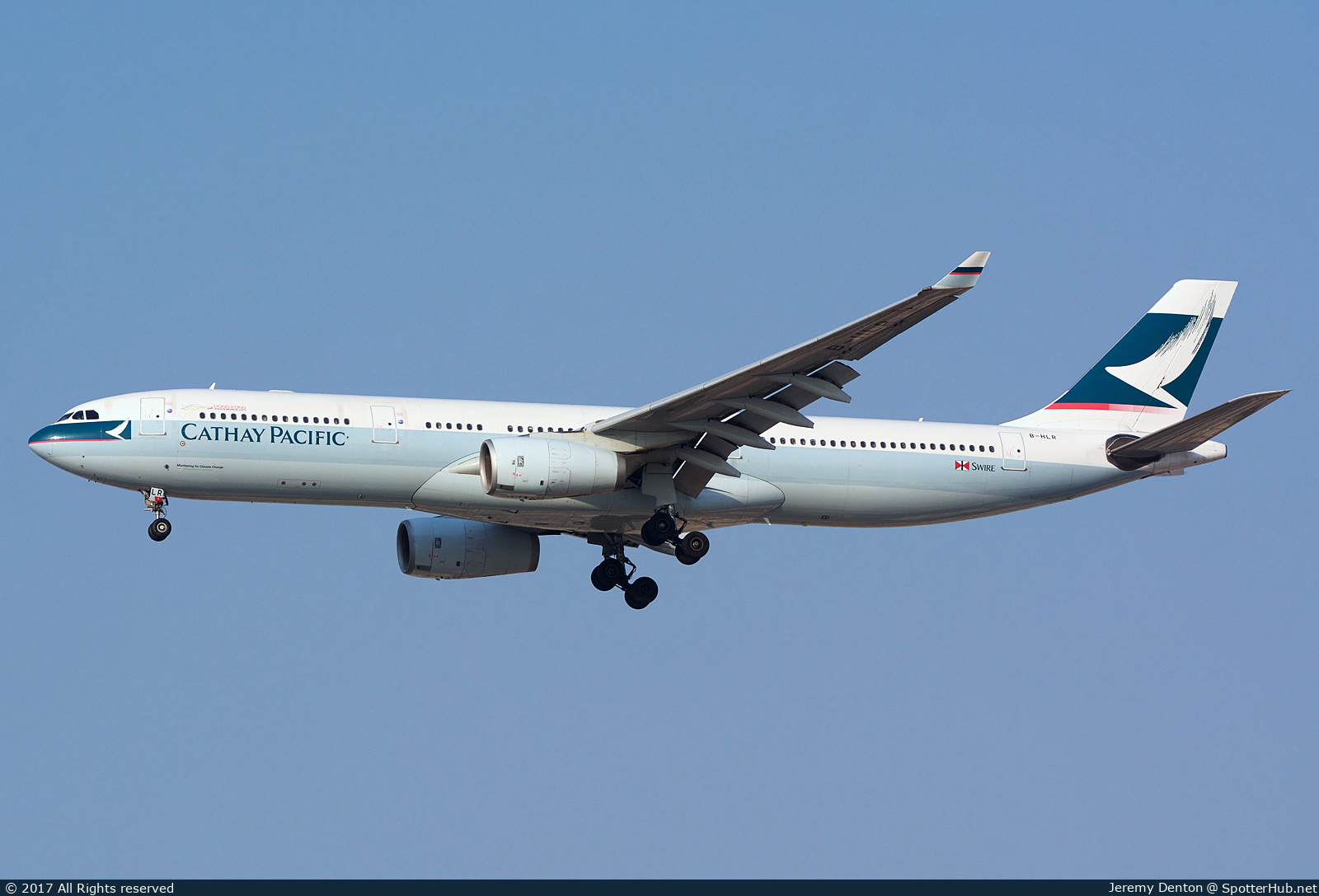 Photo of B-HLR - Airbus A330-343 operated by Cathay Pacific Airways