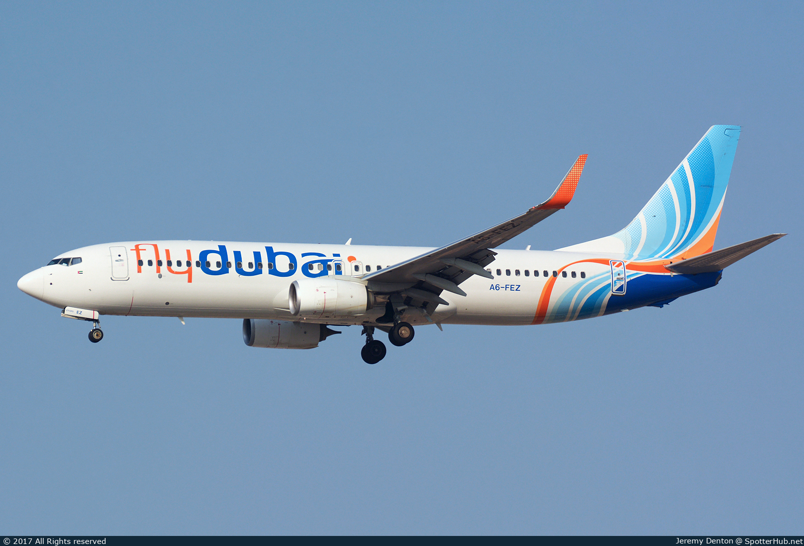 Photo of A6-FEZ - Boeing 737-8KN operated by flydubai