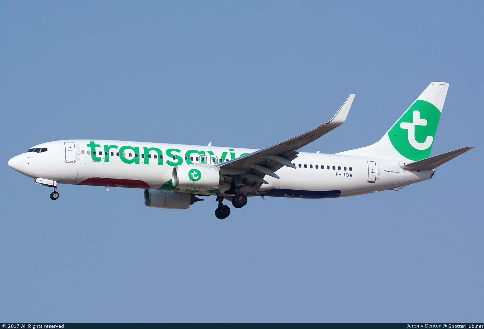 Photo of PH-HXB - Boeing 737-8K2 operated by Transavia