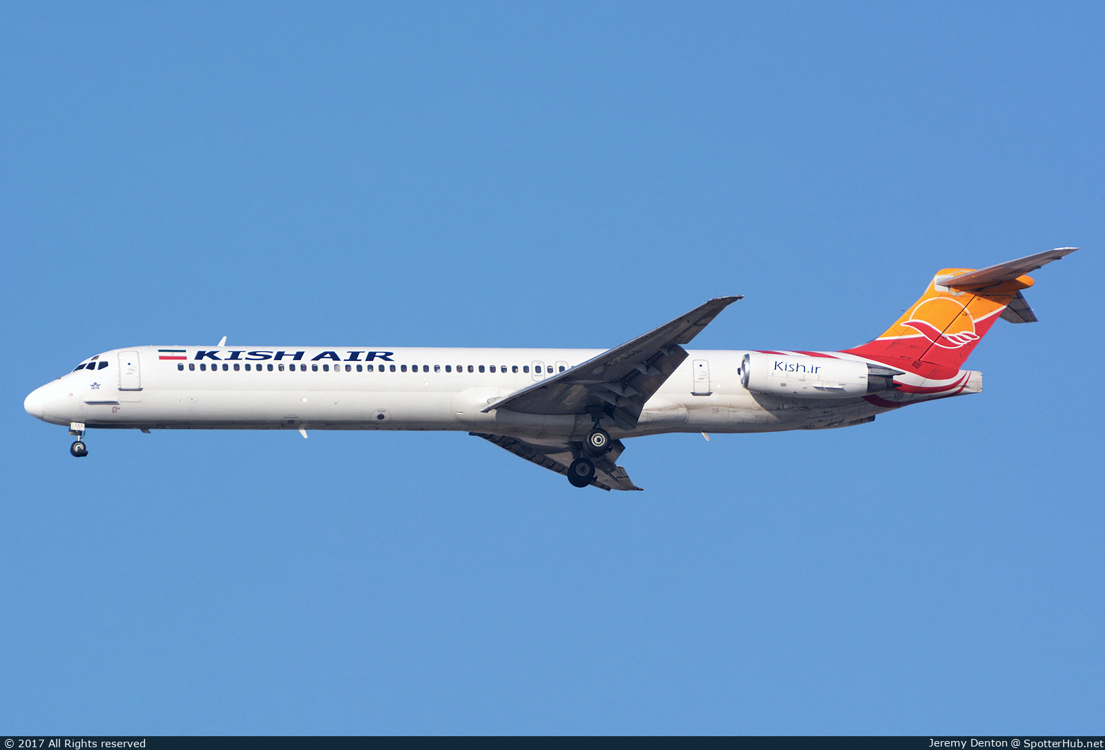Photo of EP-LCL - McDonnell Douglas MD-82 operated by Kish Air