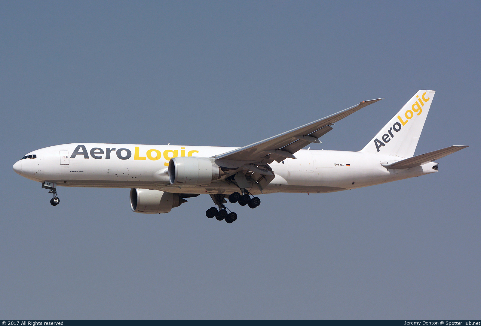 Photo of D-AALE - Boeing 777-FZN operated by AeroLogic