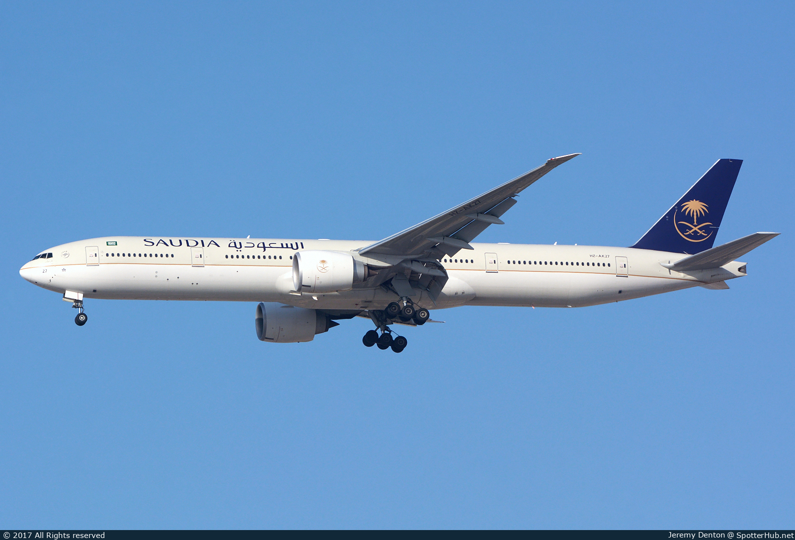 Photo of HZ-AK27 - Boeing 777-368(ER) operated by Saudia