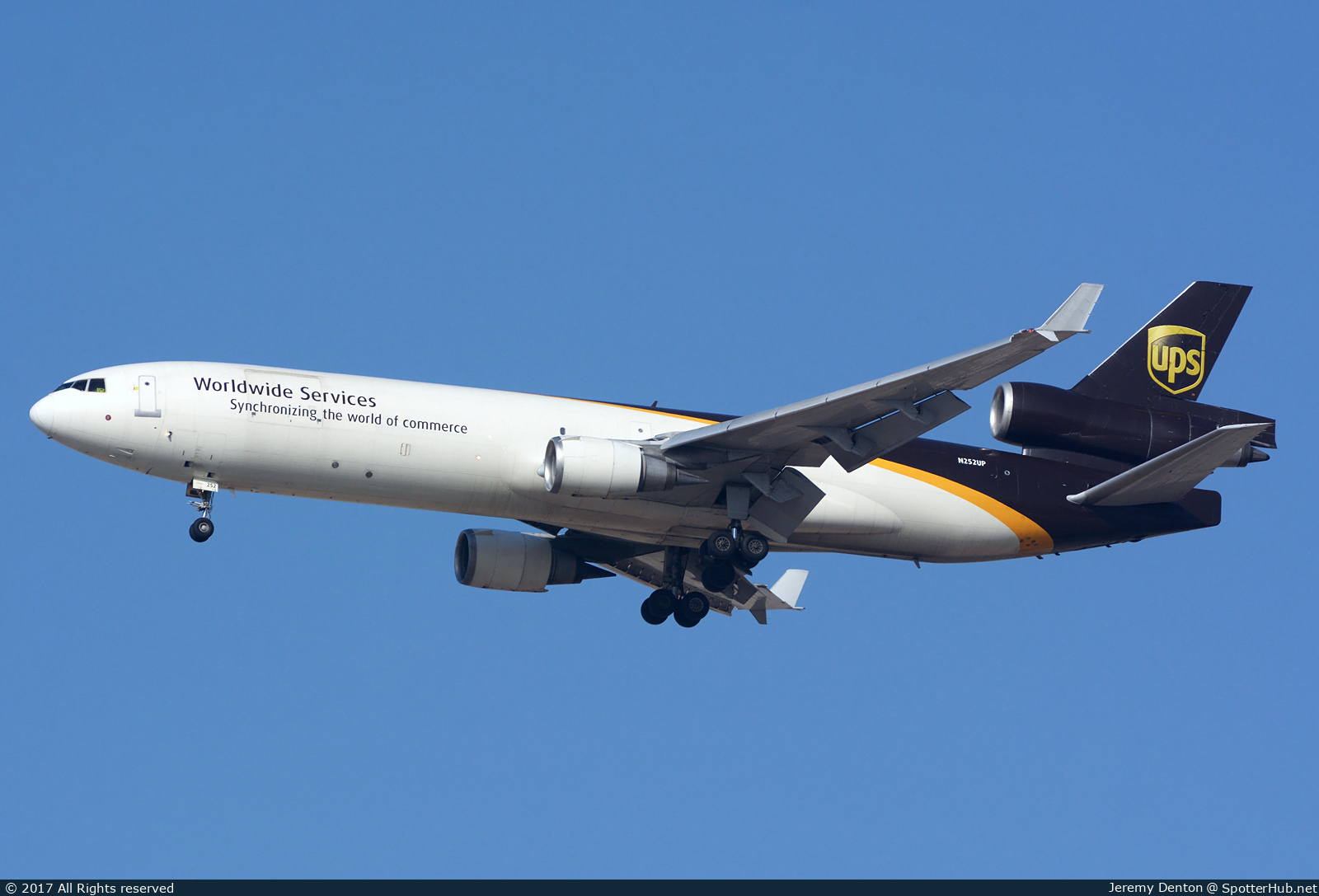 Photo of N252UP - McDonnell Douglas MD-11(F) operated by UPS United Parcel Service