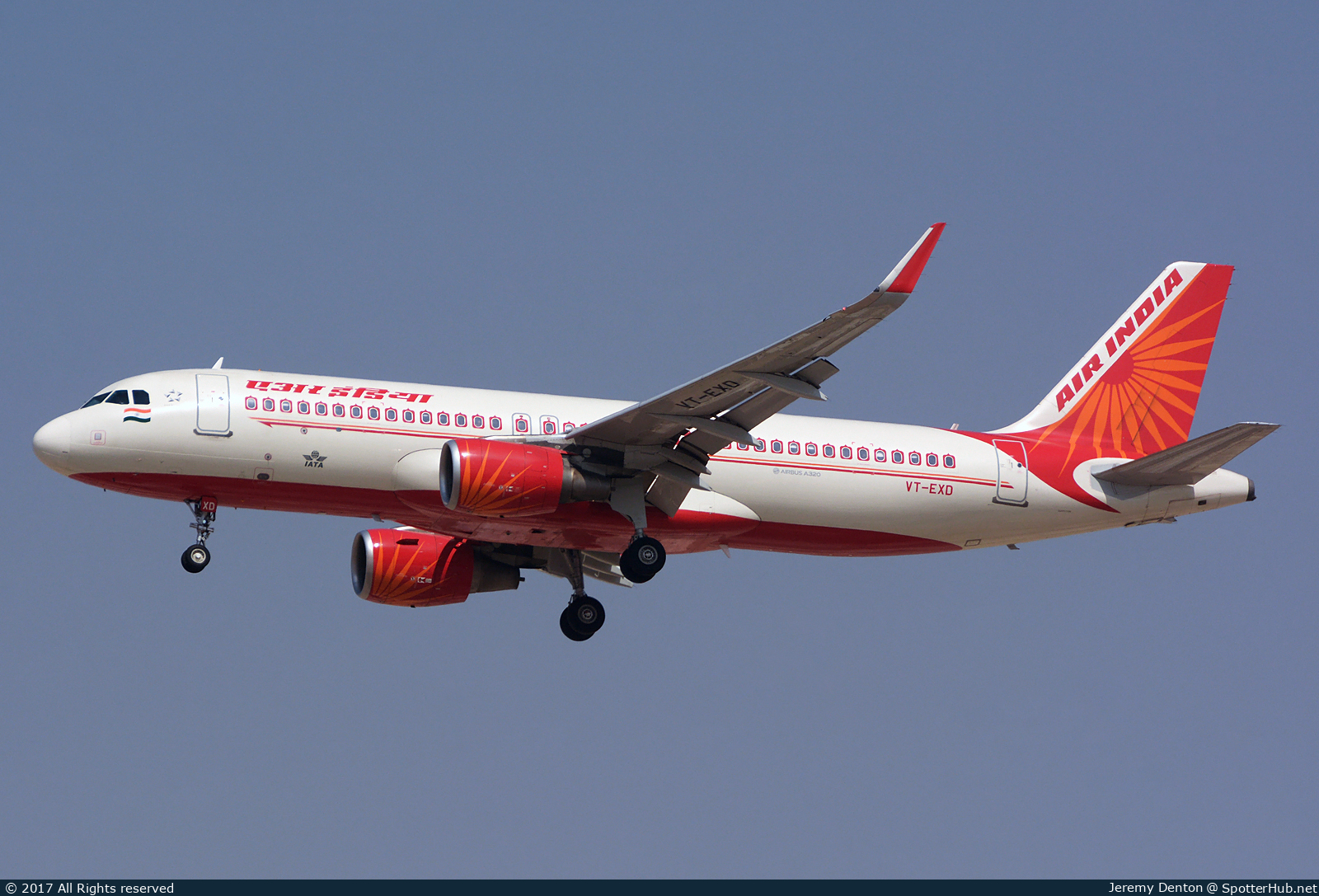 Photo of VT-EXD - Airbus A320-214 operated by Air India