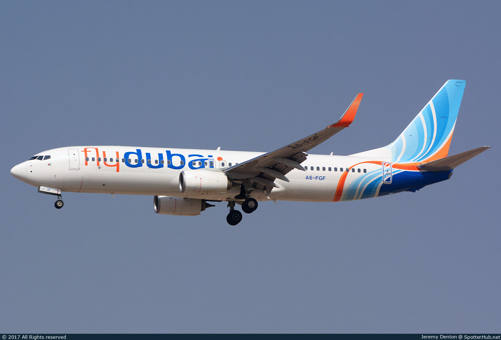 Photo of A6-FGF - Boeing 737-8KN operated by flydubai