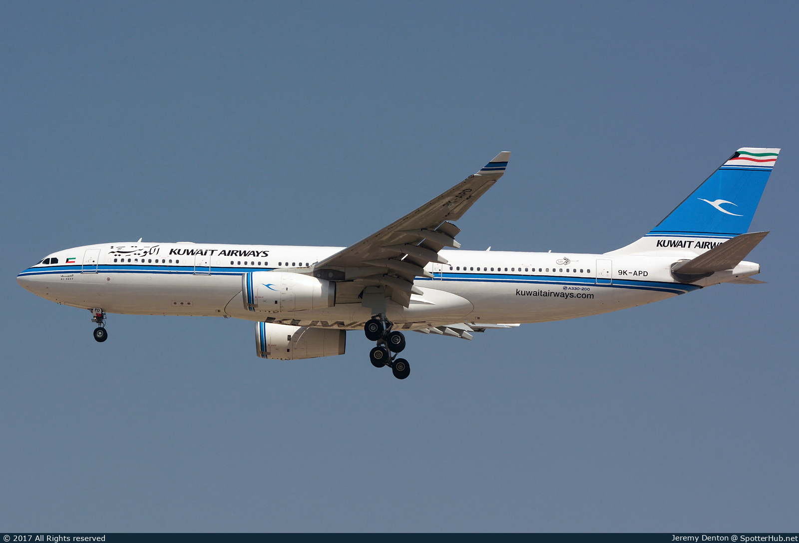 Photo of 9K-APD - Airbus A330-243 operated by Kuwait Airways