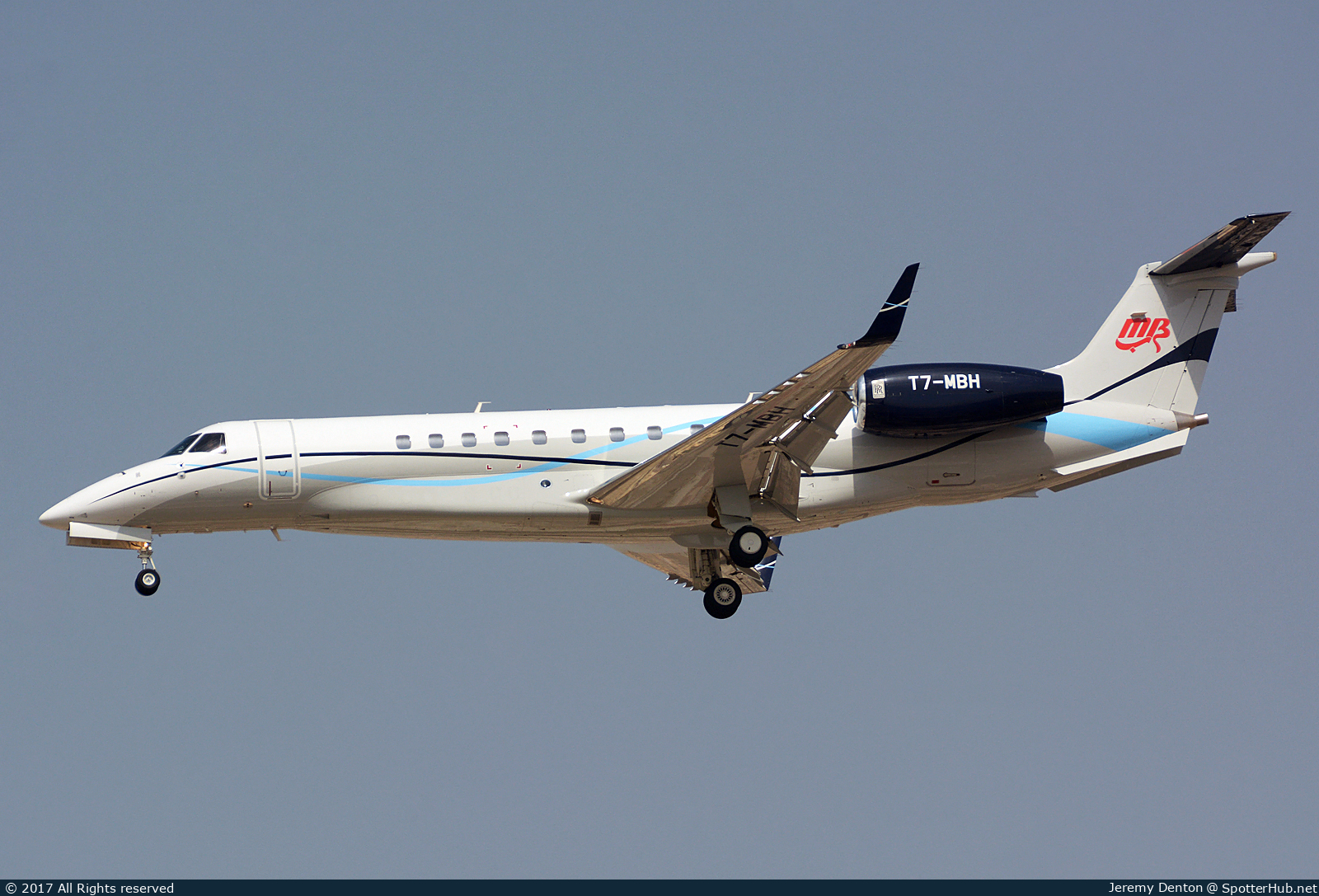 Photo of T7-MBH - Embraer Legacy 650 operated by Empire Aviation San Marino