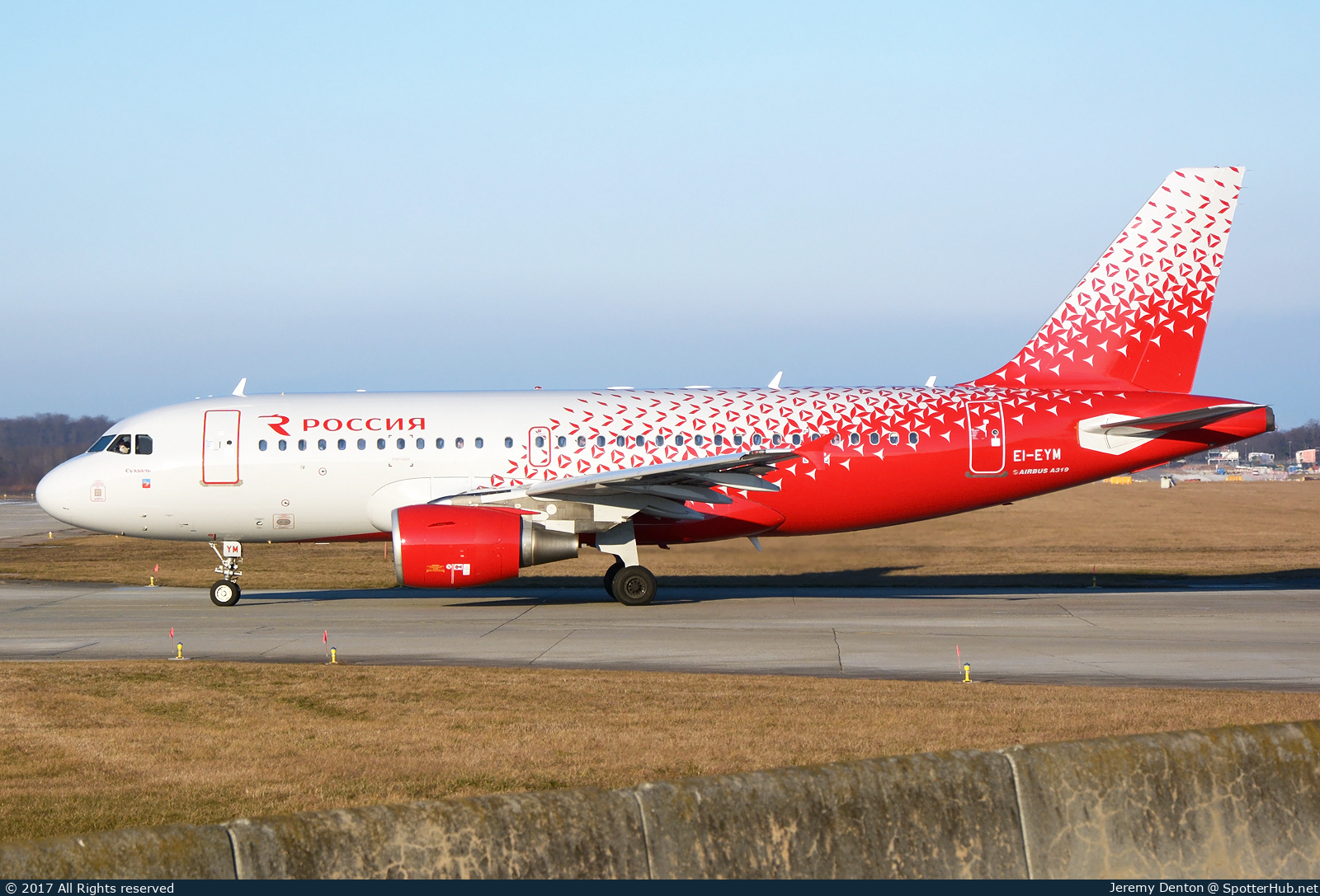 Photo of EI-EYM - Airbus A319-111 operated by Rossiya Airlines
