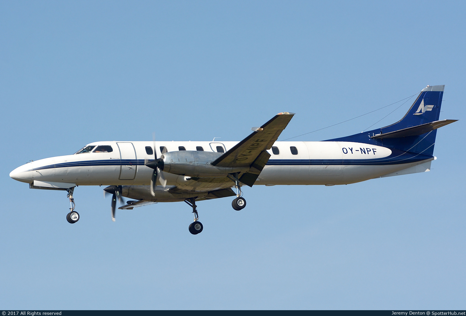 Photo of OY-NPF - Fairchild Swearingen Metro 23 operated by North Flying