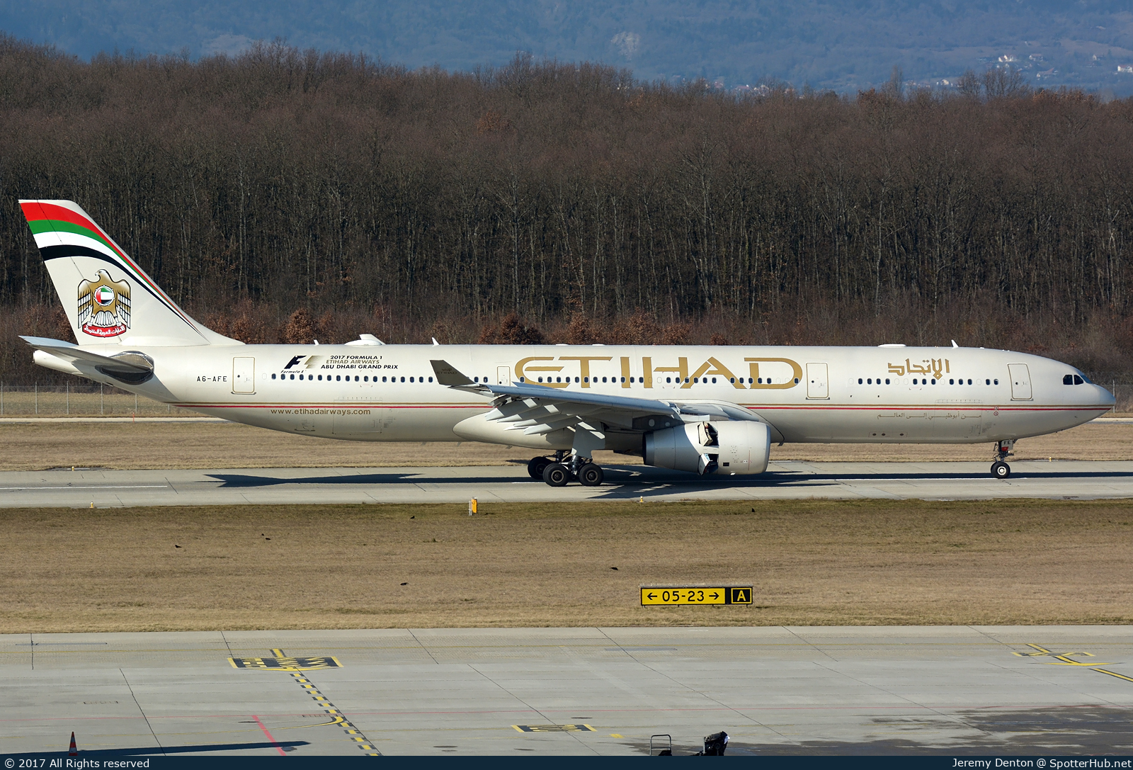 Photo of A6-AFE - Airbus A330-343 operated by Etihad Airways