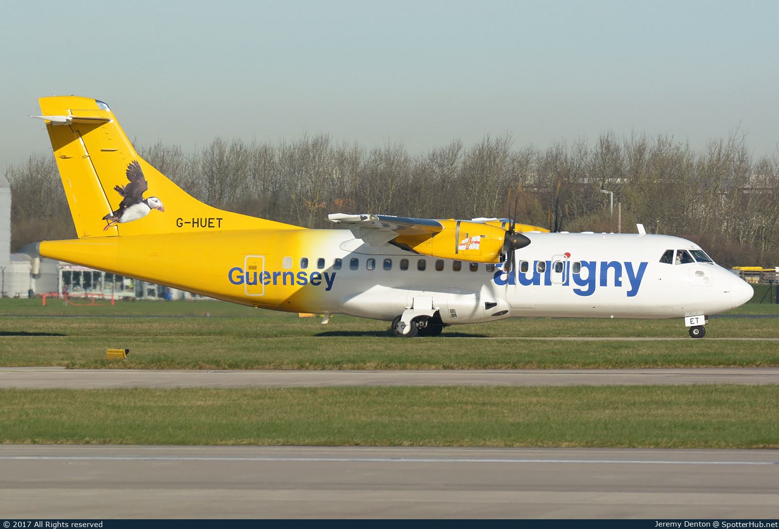 Photo of G-HUET - ATR 42-500 operated by Aurigny Air Services
