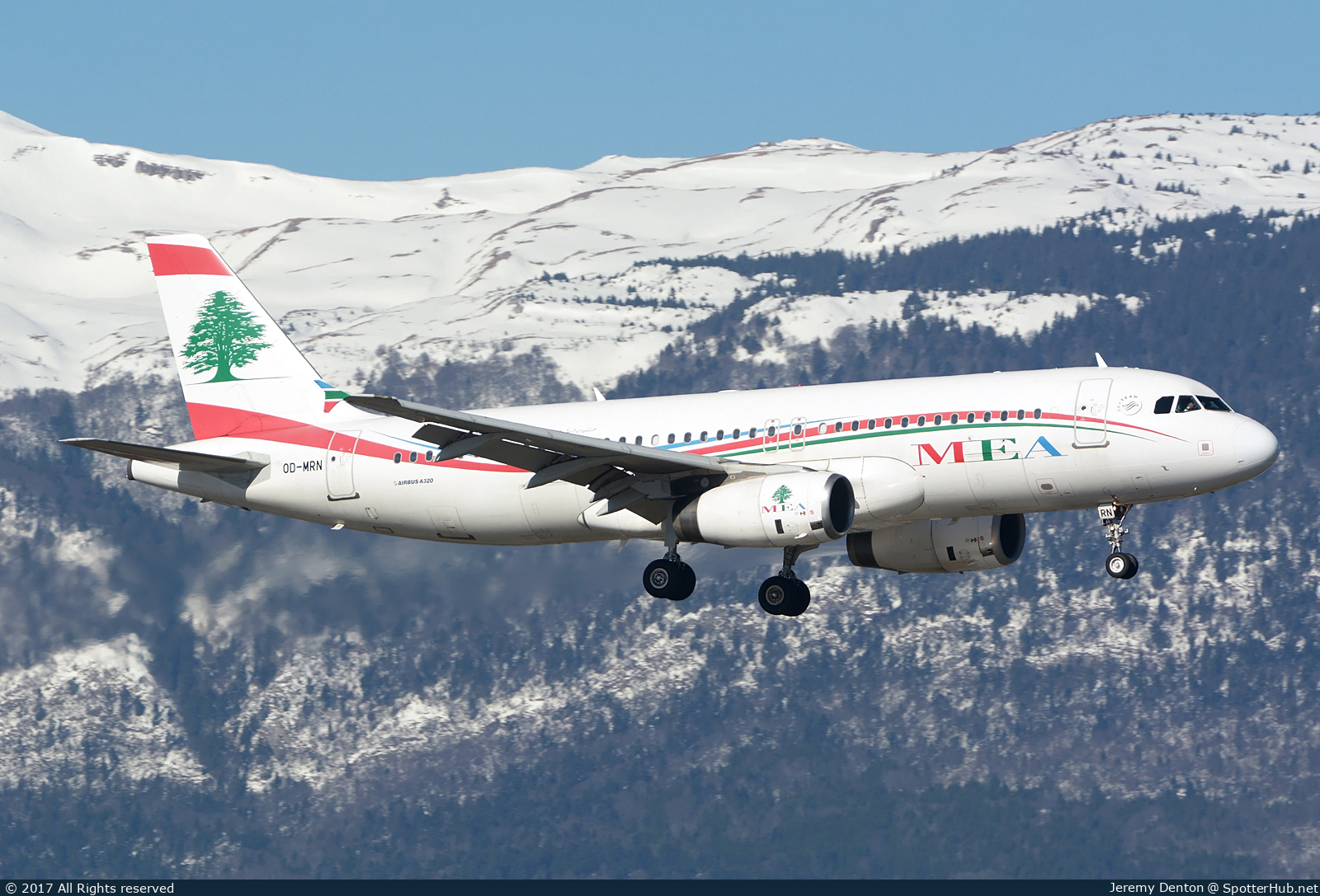 Photo of OD-MRN - Airbus A320-232 operated by MEA Middle East Airlines