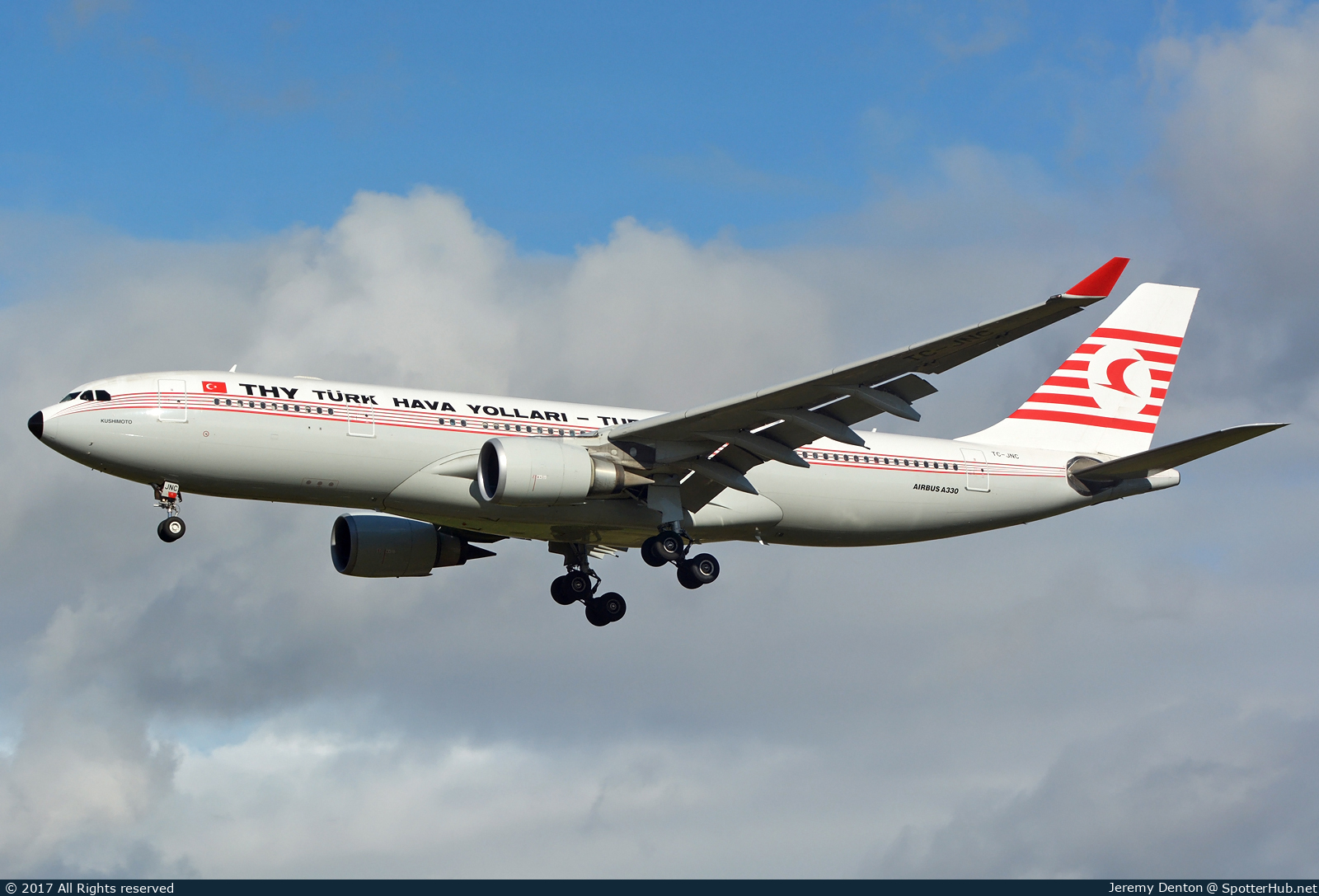 Photo of TC-JNC - Airbus A330-203 operated by Turkish Airlines