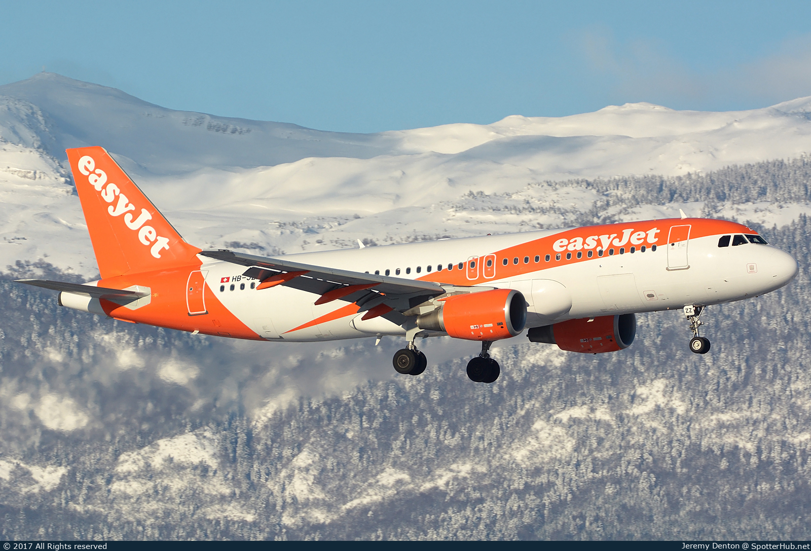 Photo of HB-JZZ - Airbus A320-214 operated by easyJet Switzerland