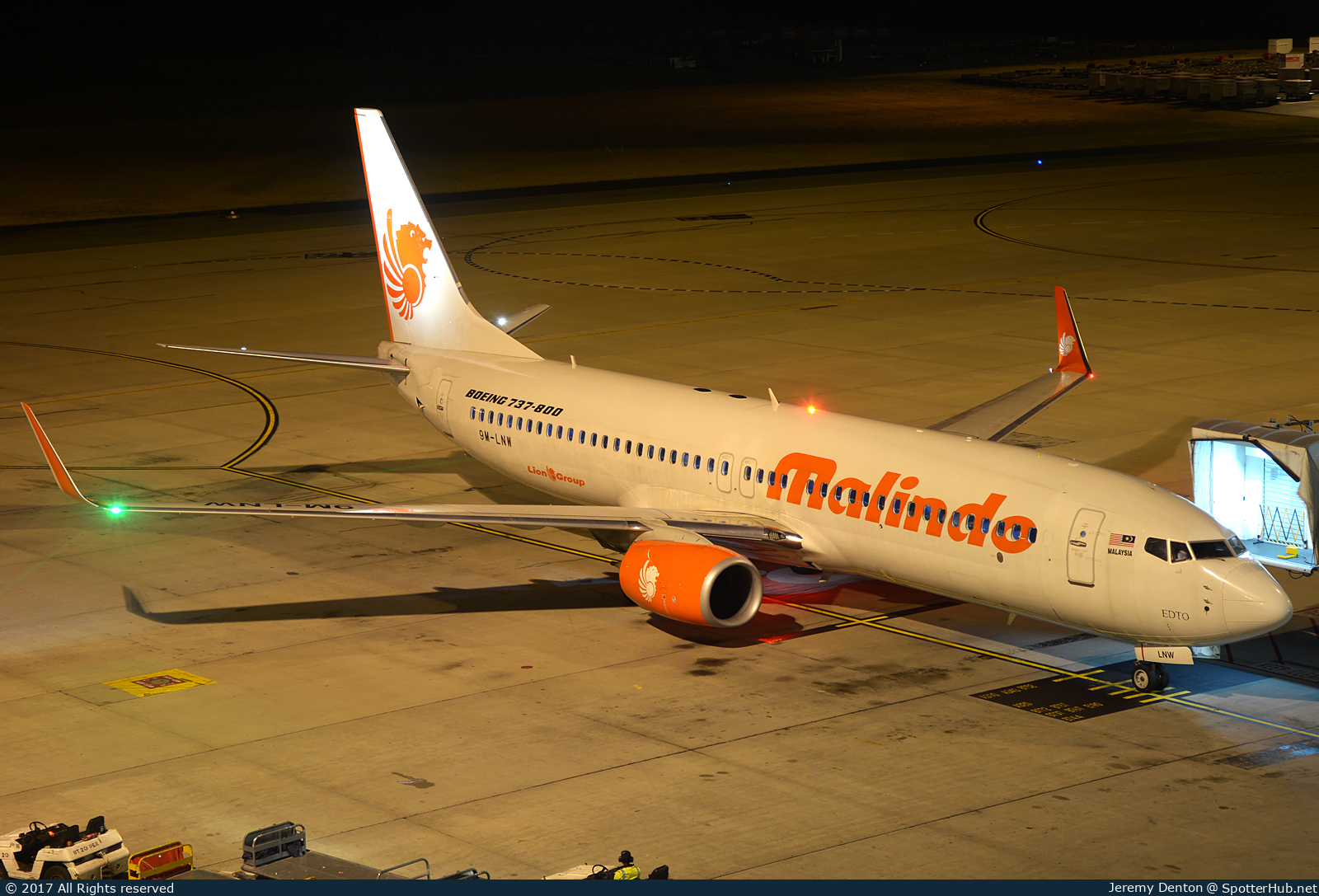 Photo of 9M-LNW - Boeing 737-8GP operated by Malindo Air