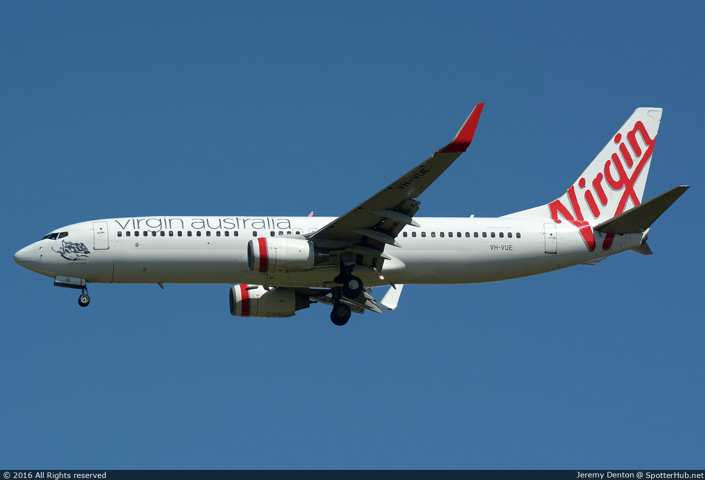 Photo of VH-VUE - Boeing 737-8FE operated by Virgin Australia Airlines